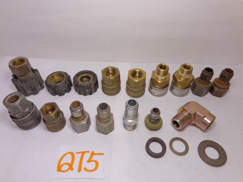 HOTSY PRESSURE WASHER KARCHER PARTS FITTINGS QUICK CONNECTS MIXED USED