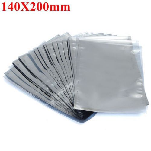 100pcs 140X200mm Translucent Antistatic Static Shielding ESD Open Top Bag
