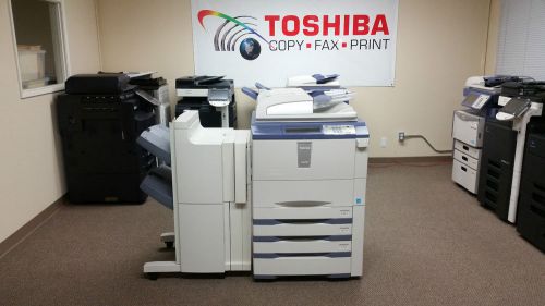 Toshiba E-Studio 756 Copier-Printer-Scanner. Stapling Finisher Included