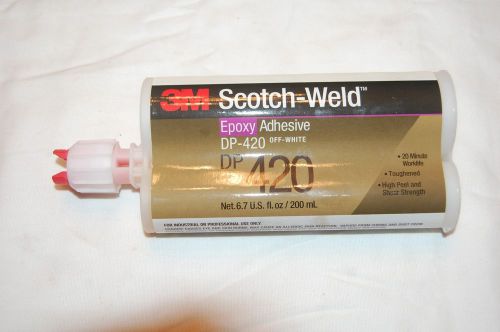 3M Scotch-Weld DP-420 Epoxy Adhesive Off-White 6.7 fl. oz/200mL
