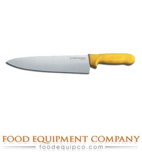 Dexter Russell S145-10Y-PCP Dexter Sani-Safe 10&#034; Chef Knife w/ Yellow Handle...