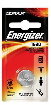 Energizer ecr1620bp 3v watch battery-3v wtch/elec lithium bat for sale