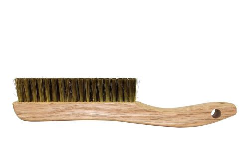 Osborn 54036 Plater&#039;s Fine Solid Wood Block Wire Scratch Brush with Long Curv...