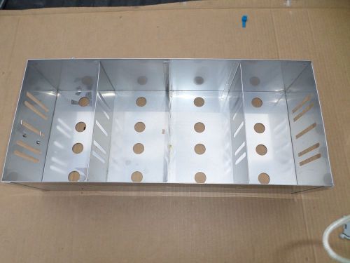 Cryogenic Cryo Storage Rack Stainless Steel Freezer Tray Rack 22 x 5.5 x 9&#034;