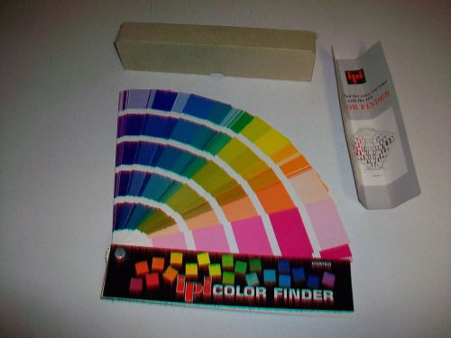 Vintage IPI Interchemical Printing Ink Color Finder Fan