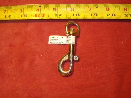(4235.) bolt snap 3/8&#034; with swivel eye for sale