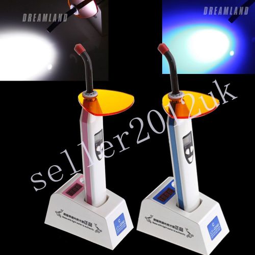 1 PC 2IN1 Dental Cordless LED Curing Light Lamp Photometer Blue/White Light ST01