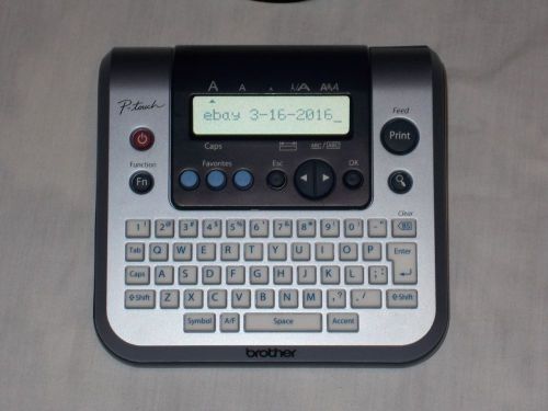 Brother P-Touch PT-1280 Label Thermal Printer + Tape WORKING - L@@K~!~!