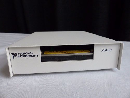NI SCB-68 Shielded I/O Connector Block for DAQ Devices with 68-Pin Connectors