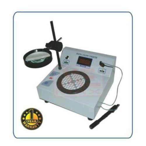 Digital colony counter 4digit led display range 0-9999 with magnifying glass pen for sale