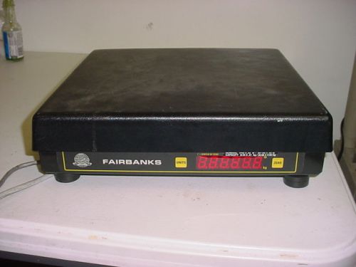 Fairbanks 70-2453-4 Heavy Duty Floor Scale 13&#034;x13&#034; 150lbs