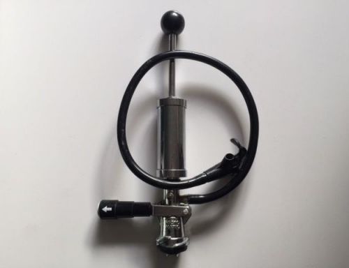 Micro matic draft beer tap manual pump 3/16 id x 7/16 od w/ hose for sale