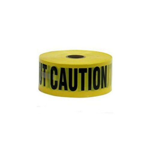 CH Hanson - Barricade Tape Caution (16000) 3&#034; Wide x 1000 Ft