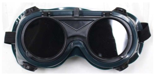 Ventilated welding goggles heavy duty anti fog with flipup extra dark lenses for sale
