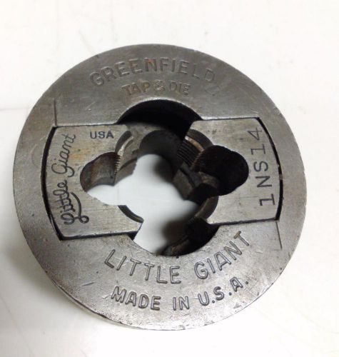 GREENFIELD LITTLE GIANT TAP &amp; DIE 1NS14