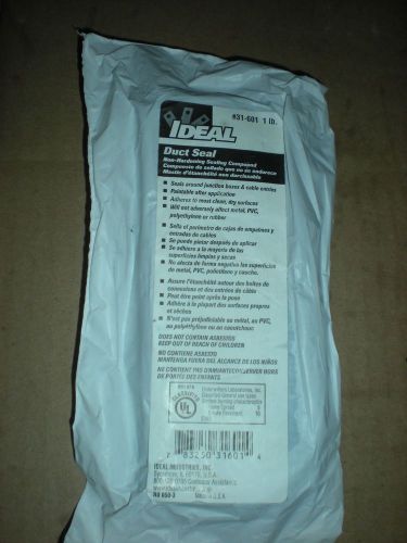 IDEAL #31-601 DUCT SEAL COMPOUND 1LB PACKAGE - NON-HARDENING