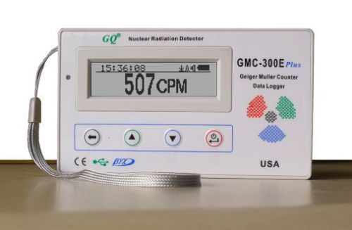 Gmc-300e plus digital geiger counter nulcear radiation detector meter beta gamma for sale