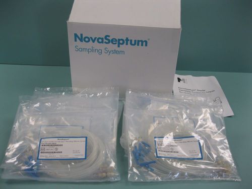 Lot (50) NovaSeptum 4541-00020 Cell Culture Transfer Unit C-Flex NEW G11 (2056)