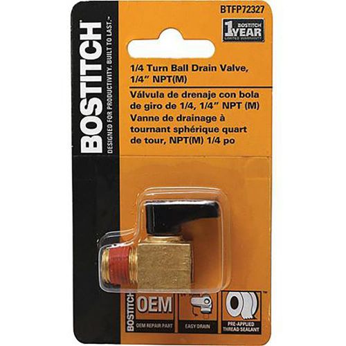 Bostitch btfp72327 ball type drain valve for sale