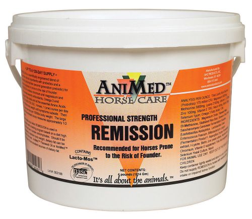 Animed remission powder hoof supplement equine horse 4 pounds granules for sale