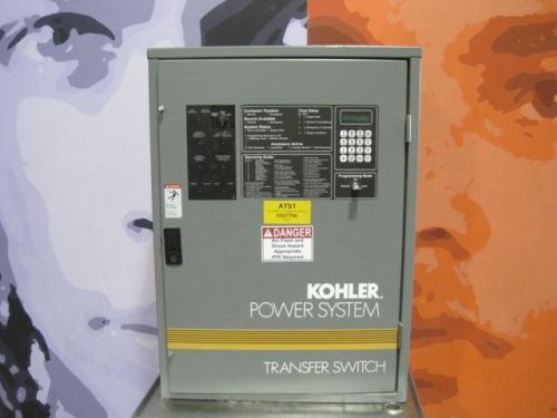 KOHLER POWER SYSTEM AUTOMATIC TRANSFER SWITCH E027756 K-568541-0070 70A 208V ATS