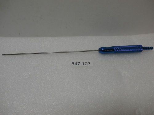 Turtle LIPOSUCTION Cannula Blue handle,30cm x 4mm  Plastic Surgery Instruments