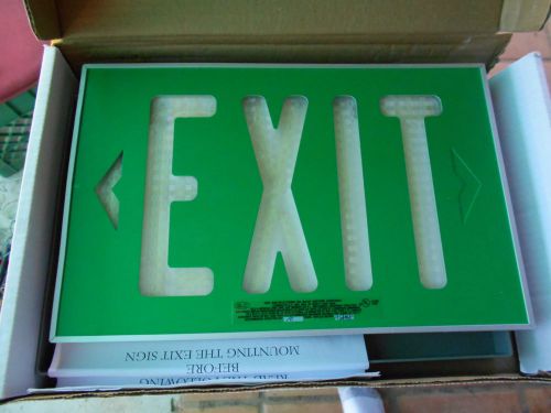 Isolite  self luminous  self powered exit sign     usa  last one left for sale