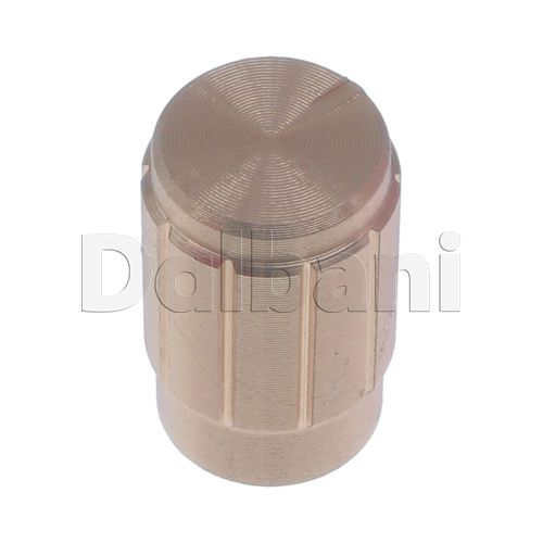 20-05-0028 New Push-On Mixer Knob Bronze 6 mm Metal Cylinder