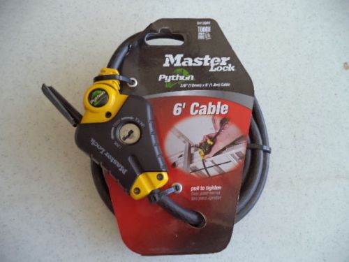 Masterlock Python 6&#039; cable #8413DPF