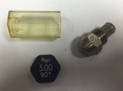 HAGO 3.00 GPH 90 DEGREE SS SEMI SOLID NOZZLE (30090SS, 030G2394)