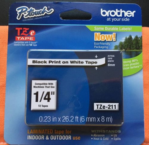 Brother TZ Label Tape Cartridge TZE-211