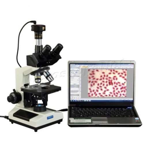 3mp digital camera trinocular biological led microscope with phase contrast kit for sale