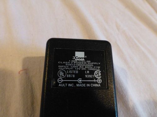 3Com Genuine OEM  AC Power Adapter P48121000A090G 12V