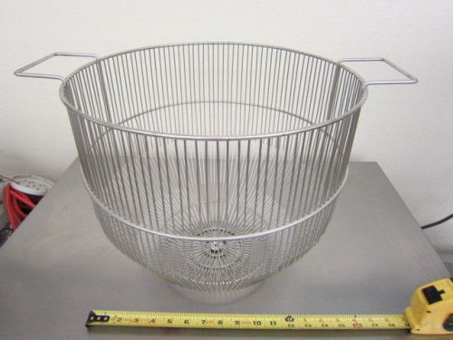 STRAINER 15&#034; X 13&#034; S.S. STAINLESS COMMERCIAL FOOD, POT, MIXER, STEAMER! NEW!