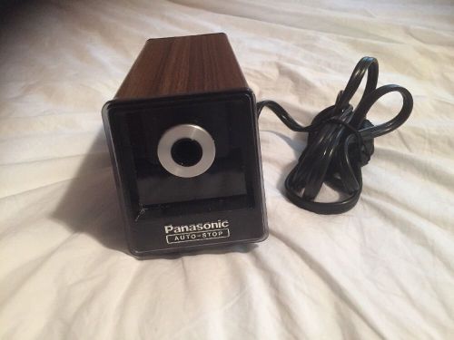 Vintage panasonic auto stop electric pencil sharpener kp-77n plunger feet for sale