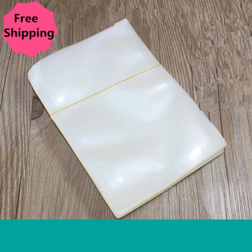 Transparent Nylon Pouches flat poly bag Food storage seal with vacuum machine