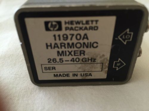 HP 19970A Harmoni Mixer 26.5-40GHz with HP R365A Isolator