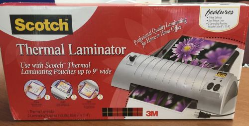 NEW Scotch Thermal Laminator  2 Roller System (TL901)