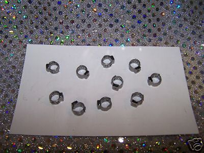 Clamps oetiker stepless ear  s.s.  6.5  x 1/4&#034; @10 pkg. for sale