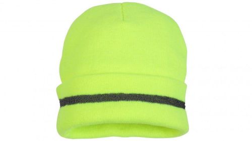 Pyramex apparel safety beanie hat cold weather toboggan high visibility hiviz for sale