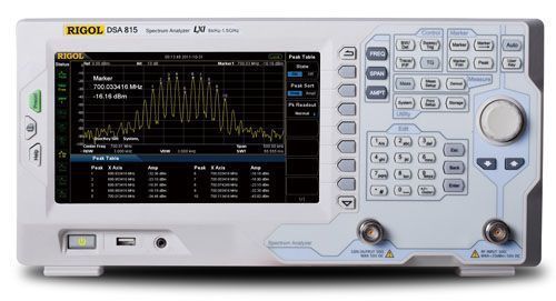 RIGOL Spectrum Analyzer DSA815 + Tracking Generator 9 kHz 2 1.5GHz  -135dBm EMIR