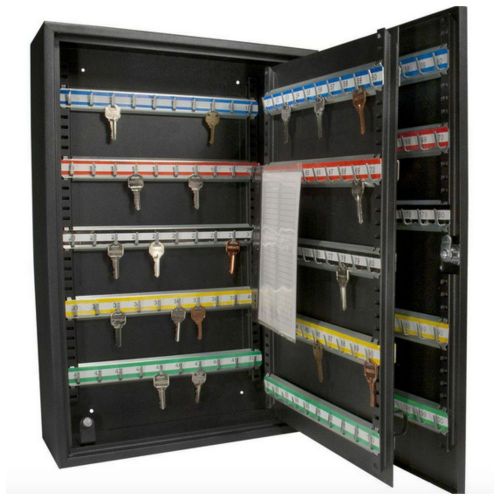 200 Keys Key Lock Safe Box Wall Mount Storage Cabinet Holder Rack Heavy Duty New
