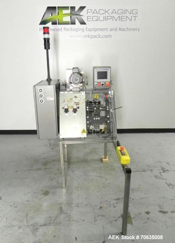 Used- mgs graphic packaging outserter and conveyor. has allen bradley micrologix for sale