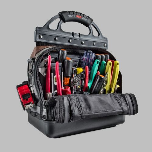 Veto pro pac tech-lc hvac service technician tool bag with 53 pockets - new! for sale