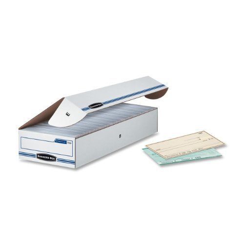 Bankers Box Stor/File Check Boxes, Check, 4&#034; x 9&#034; x 24&#034;, 12 Pack (00706)