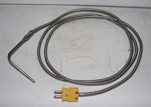 SS Temperature Sensor W/Thermocouple Connector (76&#034; Approx Length)