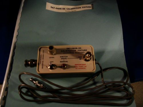 Tektronix 067-0608-00 Overdrive Recovery Test Fixture with book new old stock