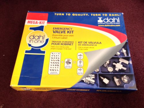 Dahl In One - Emergency Valve Mega Kit (1/4 Turn Valves)