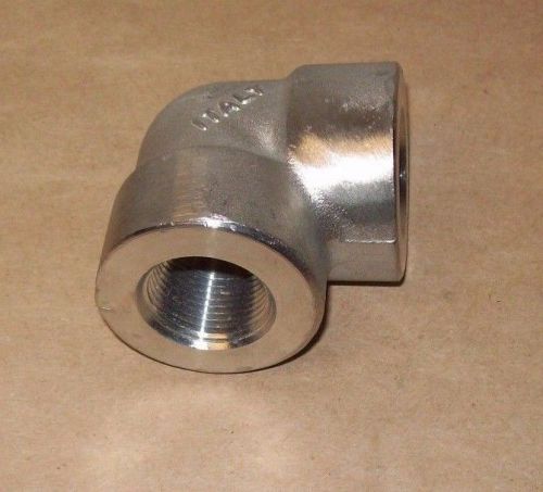 Elbow 90 degree 3/4 npt 3000# 316 stainless stl  &lt;501wh for sale