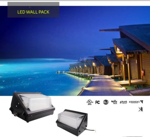 WALL PACK LED OUTDOOR LIGHTS UL &amp; DLC APPROVED  60 WATT 5000K